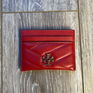 Tory Burch Kira Chevron Card Case